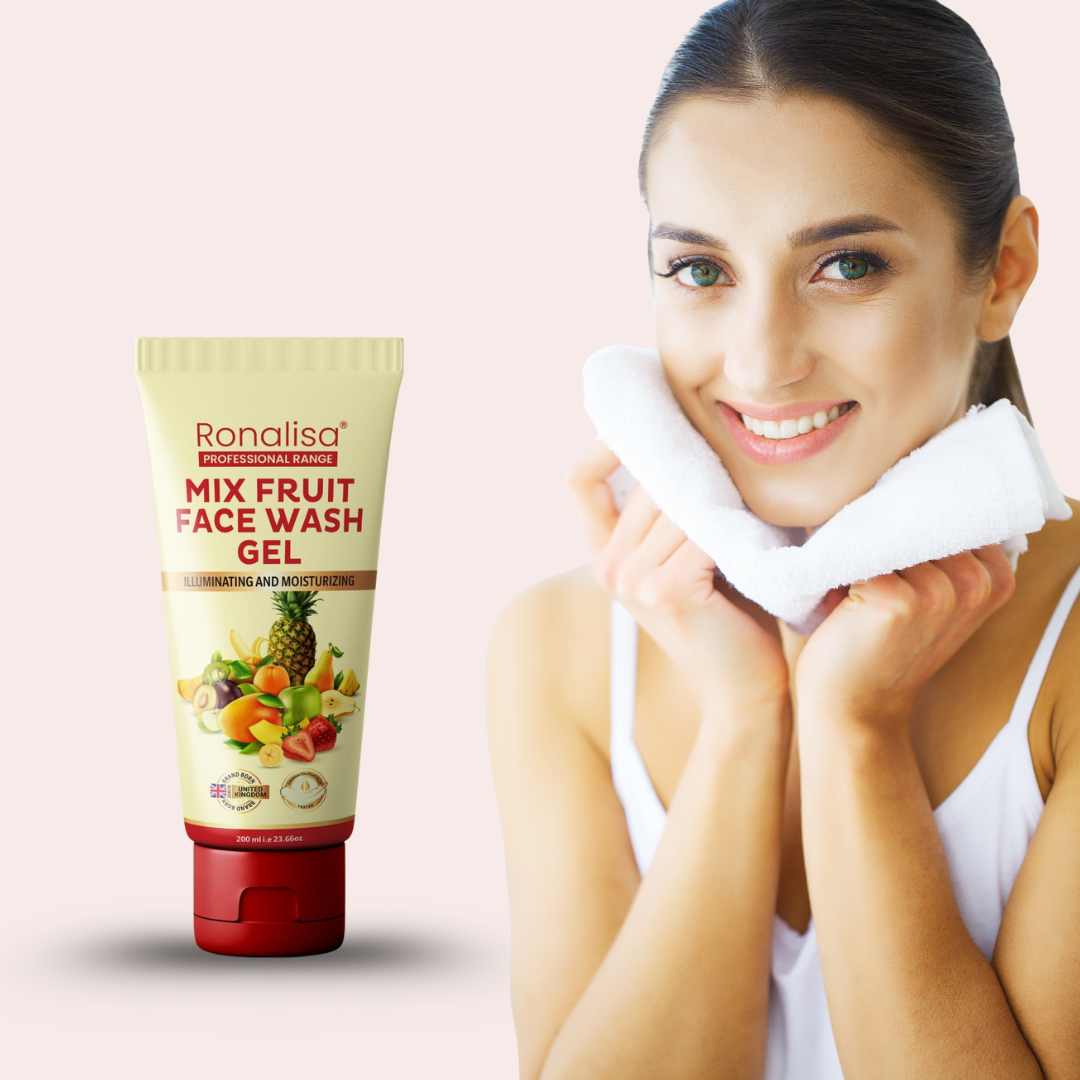 Mix Fruit Face Wash Gel - Illuminating And Moisturizing