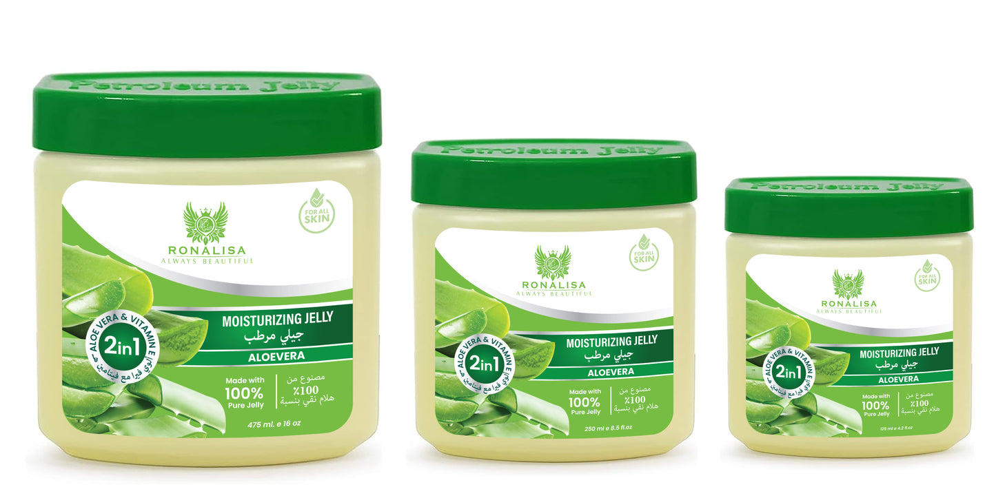 Hydrating skin jelly jar for dry, cracked, and irritated skin