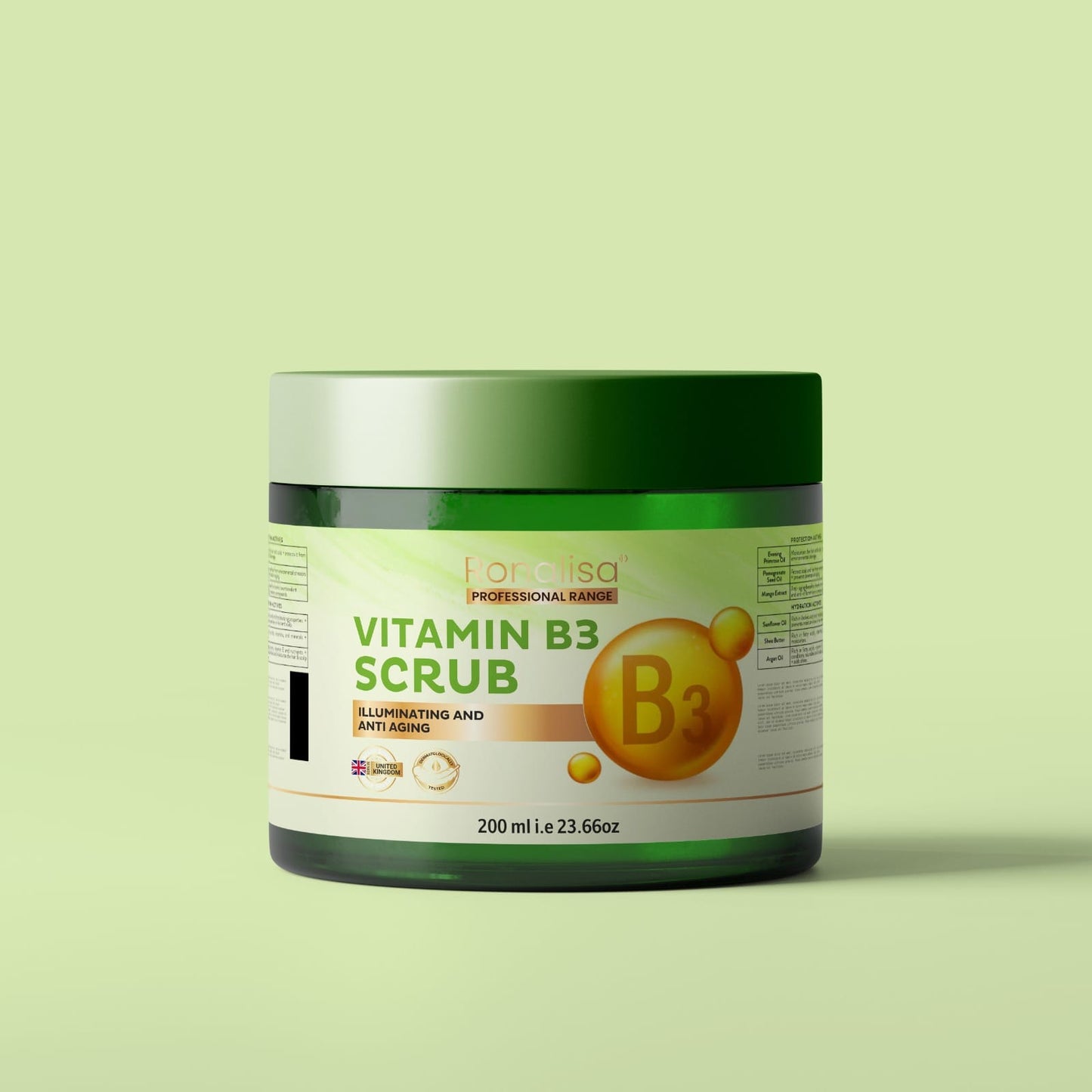 Vitamin B3 Scrub - Illuminating And Moisturizing