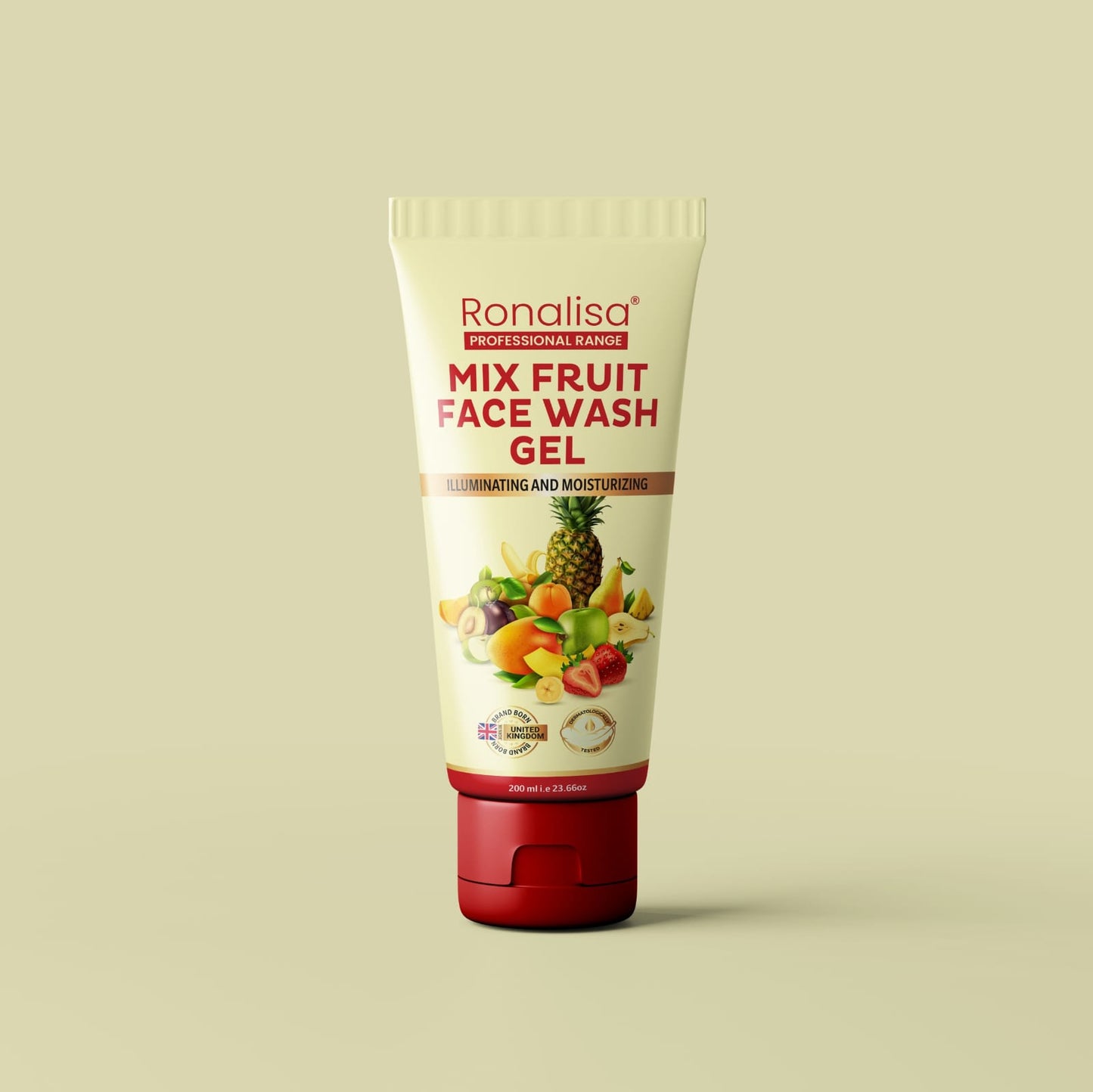 Mix Fruit Face Wash Gel - Illuminating And Moisturizing