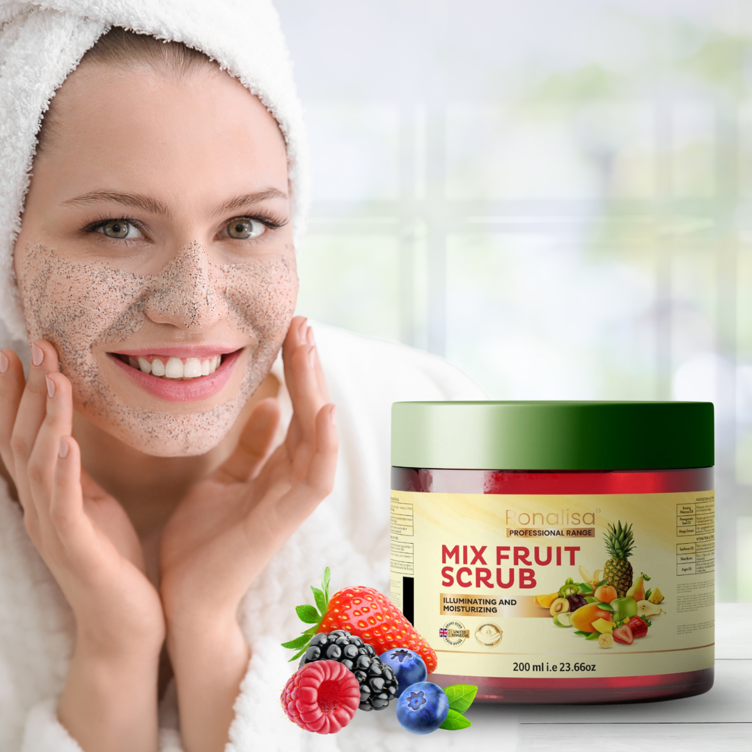 Mix Fruit Scrub - Illuminating And Moisturizing