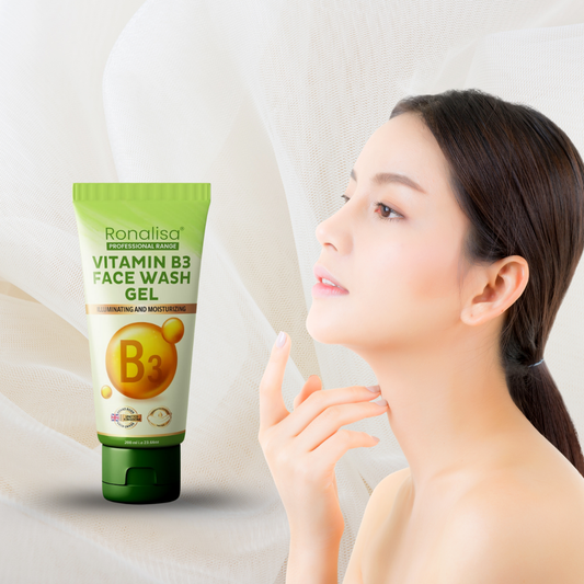 Vitamin B3 Face Wash Gel - Illuminating And Anti Aging