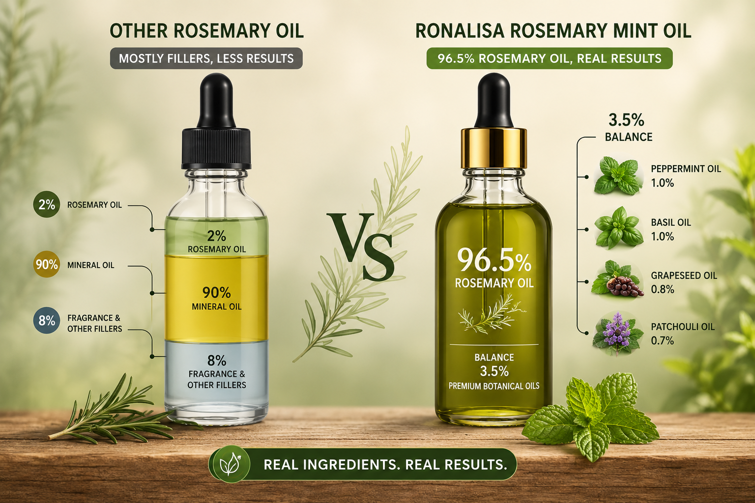 Not All Rosemary Oils Are Created Equal: The Truth Behind Hair Growth Oils